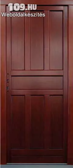 Beszorítóléces ajtó Gótik